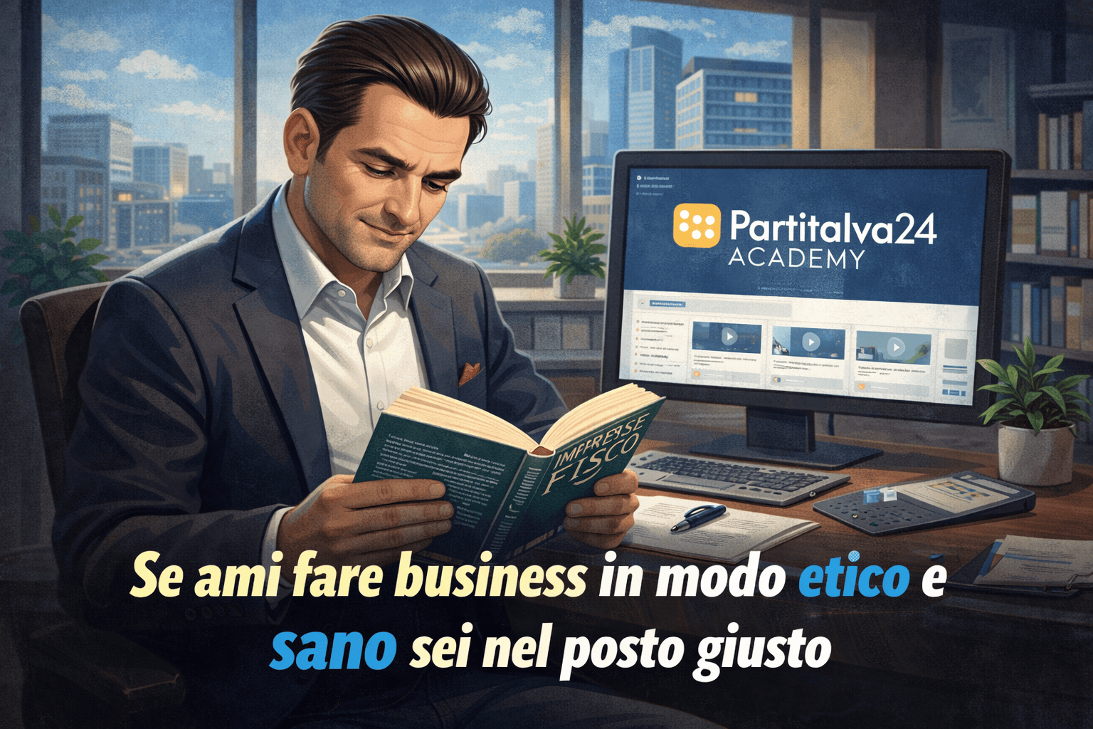 Home 7 imprenditore onesto che studia