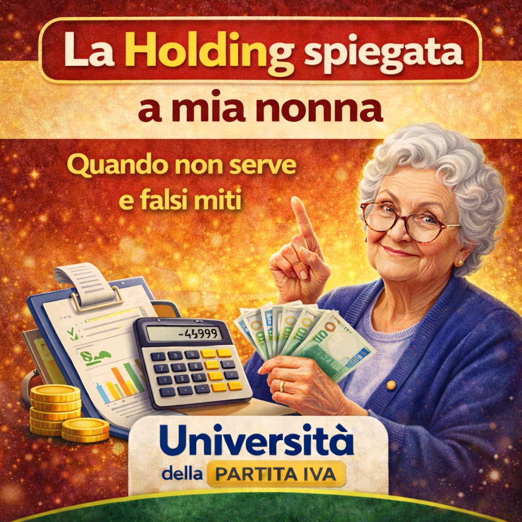 corso la holding spiegata a mia nonna
